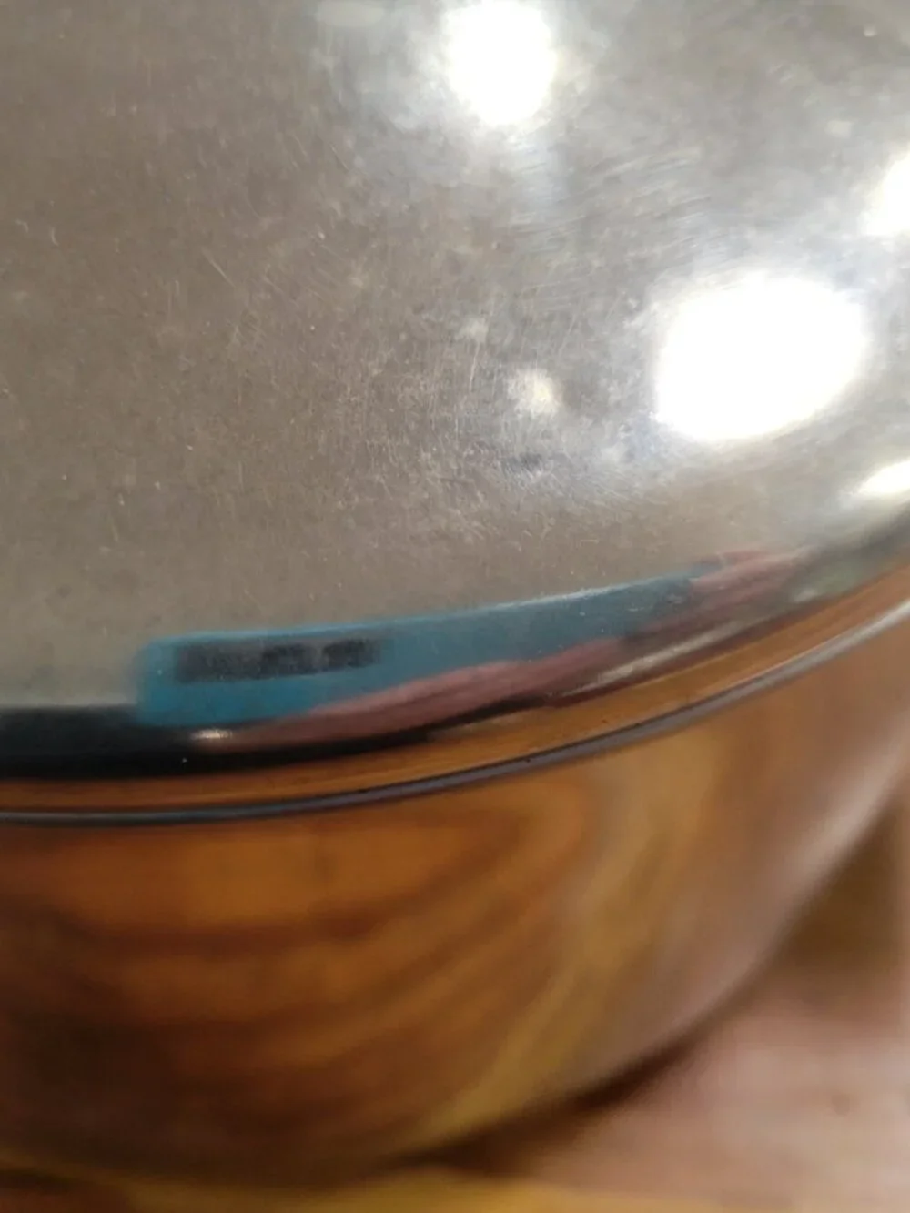 Revere Ware 1801 Stock Pot 4 Qt Copper Bottom Stainless Steel 2363973 with Lid
